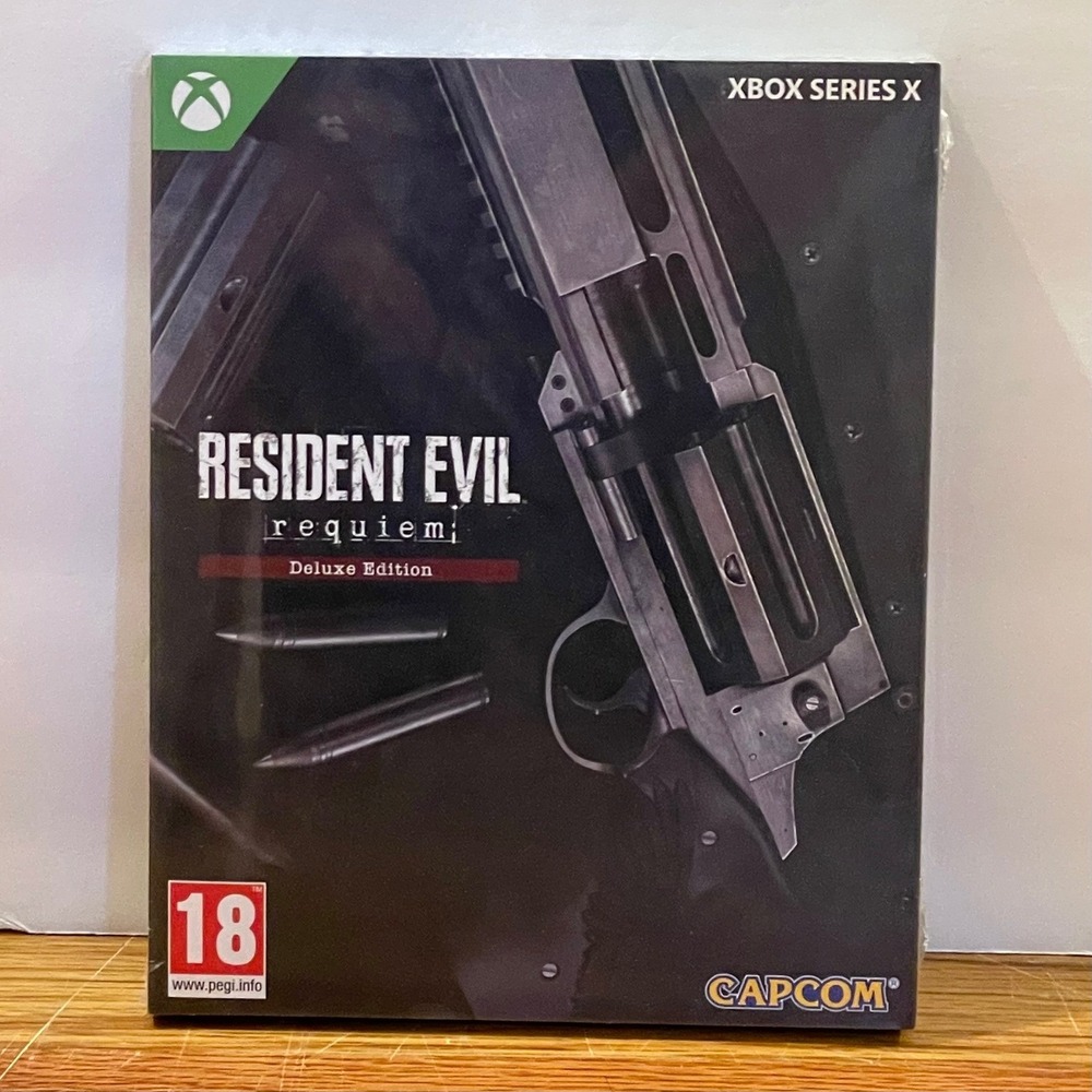 NEW Resident Evil Requiem Deluxe Edition Steelbook Xbox Series X REGION FREE
